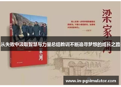从失败中汲取智慧与力量总结教训不断追寻梦想的成长之路