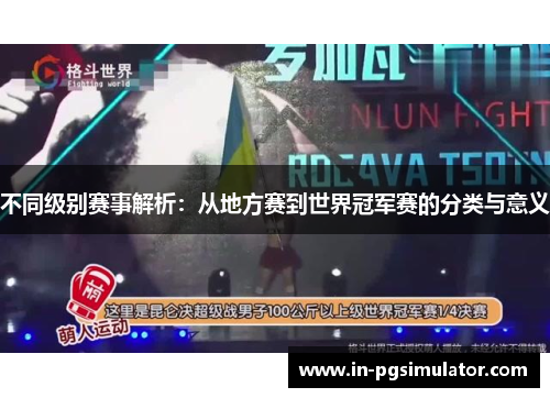 不同级别赛事解析：从地方赛到世界冠军赛的分类与意义