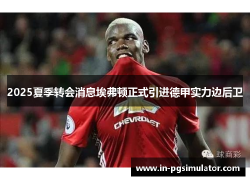 2025夏季转会消息埃弗顿正式引进德甲实力边后卫 2025夏季转会消息埃弗顿正式引进德甲实力边后卫